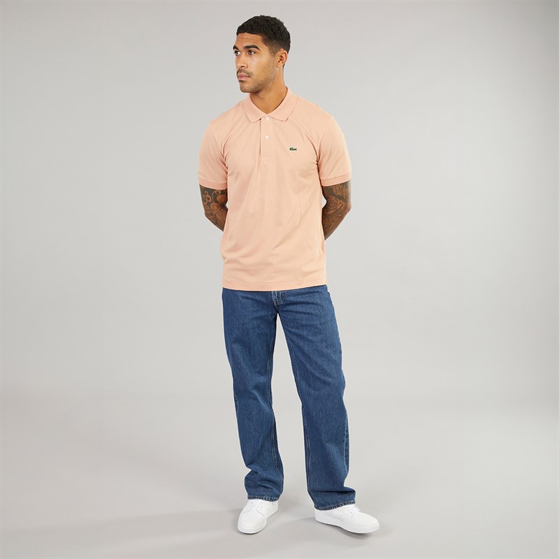 Lacoste Mens Polo Shirt Latte
