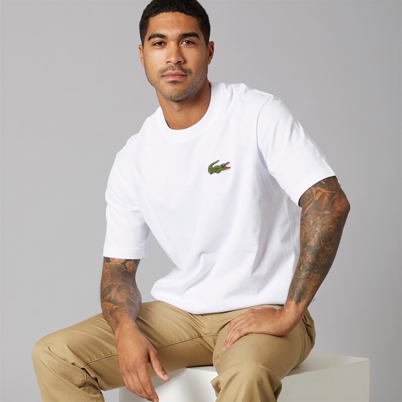 Lacoste Mens T-Shirt White