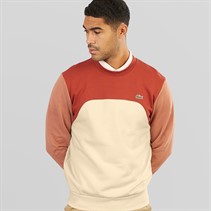 Lacoste Mens Colour Block Sweatshirt Lapland/Iberis Track