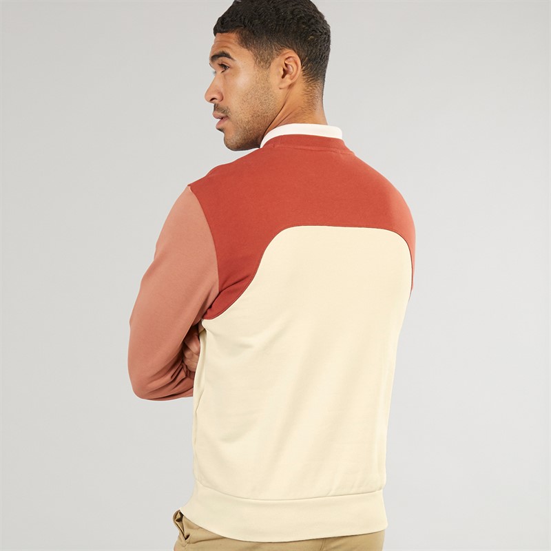 Lacoste Mens Colour Block Sweatshirt Lapland/Iberis Track