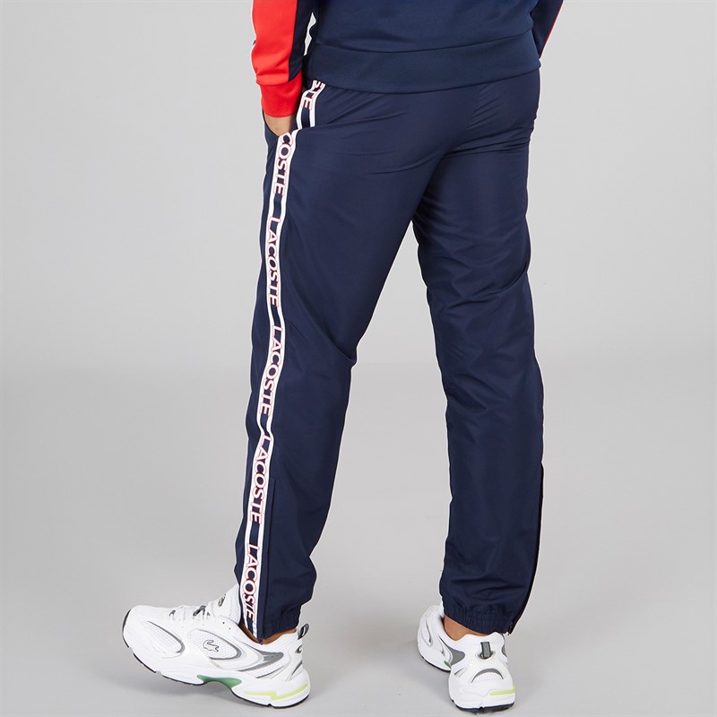 Lacoste Mens Logo Joggers Navy Blue