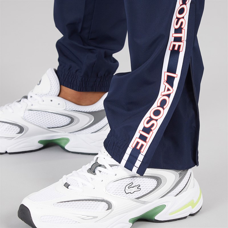 Lacoste Mens Logo Joggers Navy Blue