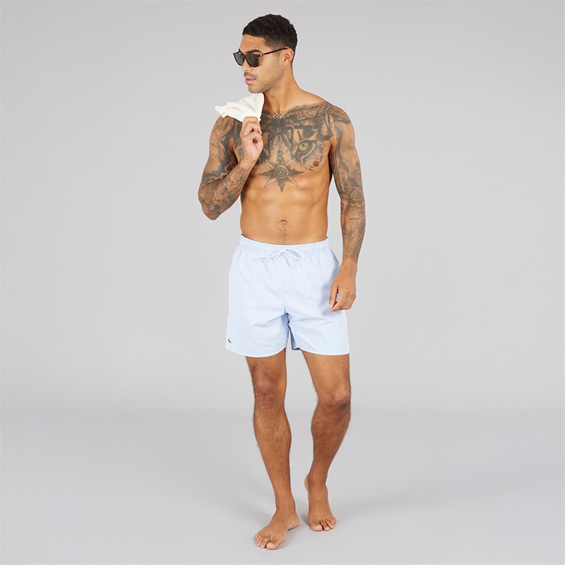 Lacoste Mens Monochrome Swim Shorts Rill/Green