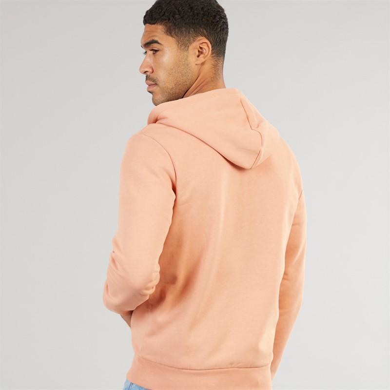 Lacoste Mens Zip Up Hoodie Latte