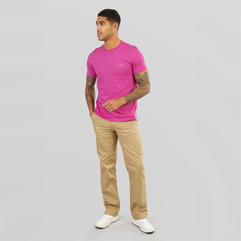 Lacoste Mens T-Shirt Malva