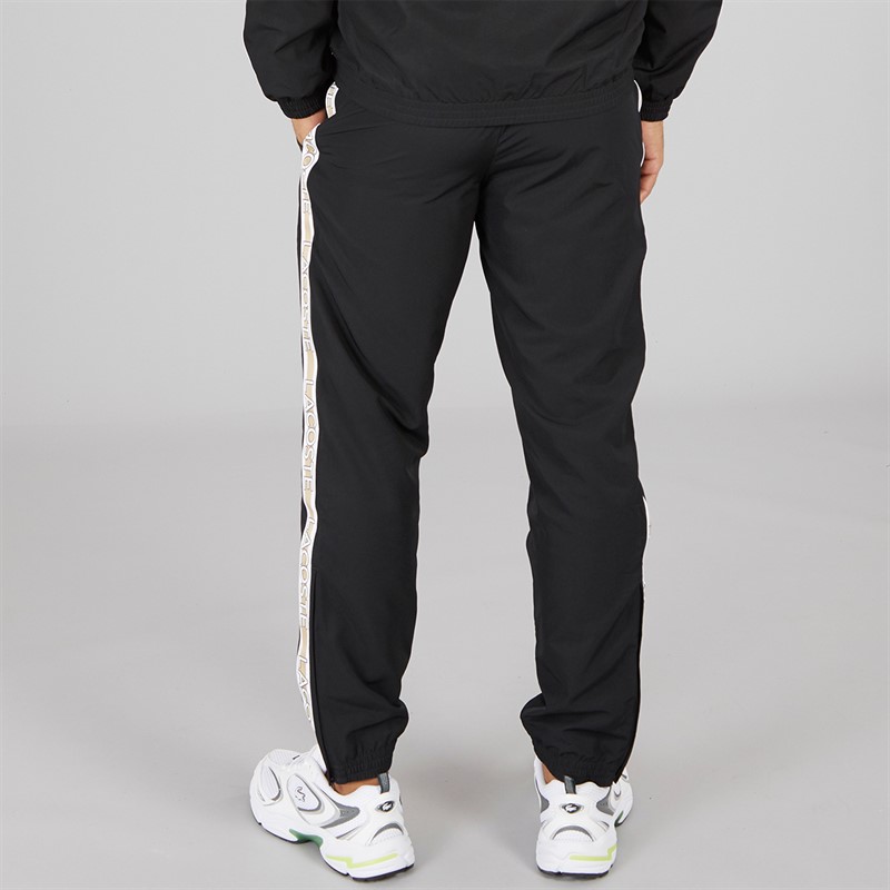 Lacoste Mens Logo Joggers Black