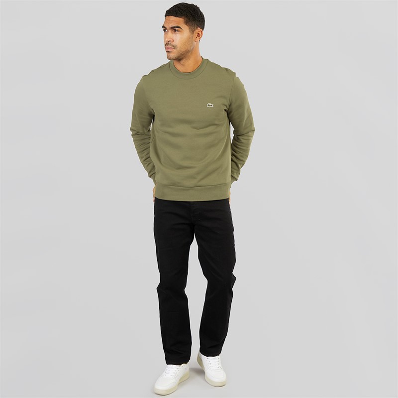 Lacoste Mens Sweatshirt Khaki