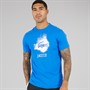 Lacoste Mens Graphic T-Shirt Gipsy Blue