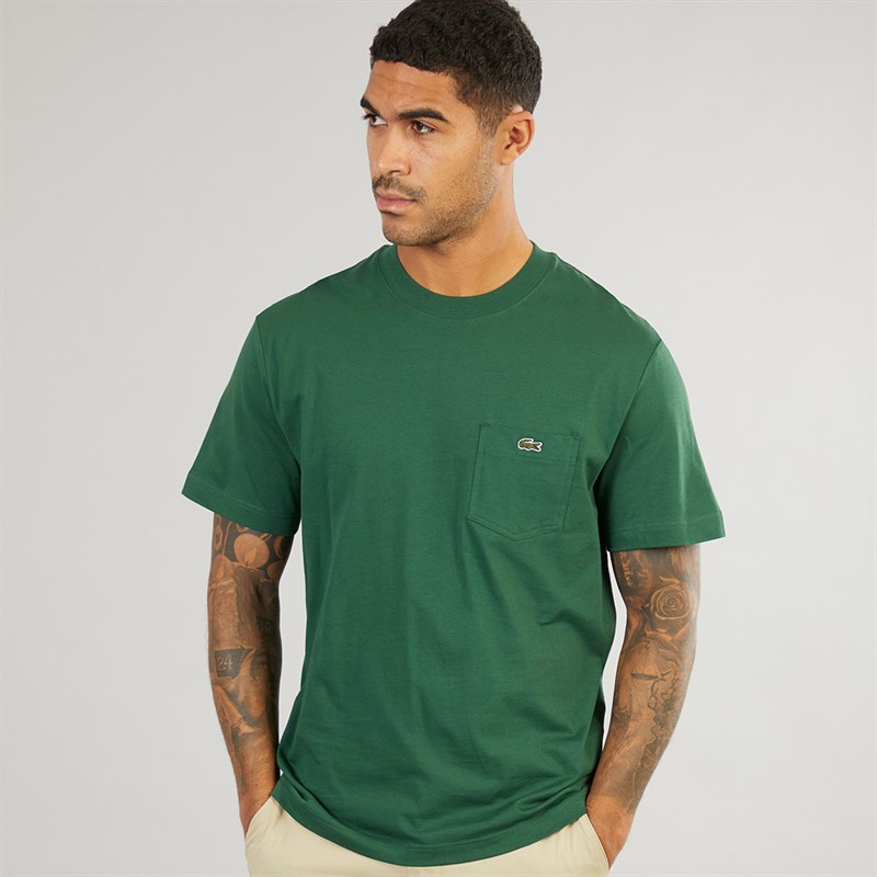 Lacoste Mens T-Shirt Green