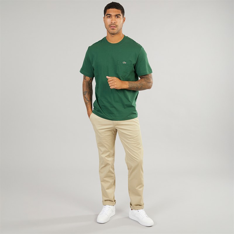 Lacoste Mens T-Shirt Green