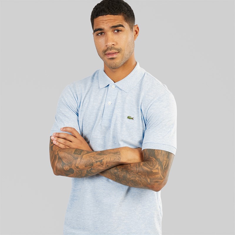 Lacoste Mens Polo Shirt Heather Cove