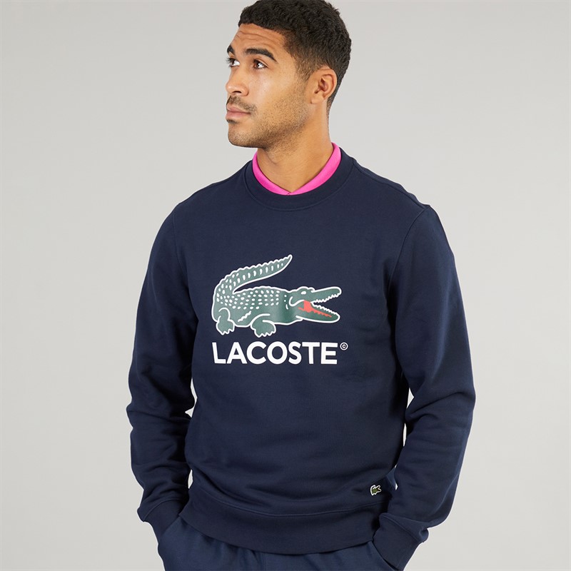 Lacoste Mens Sweatshirt Navy Blue