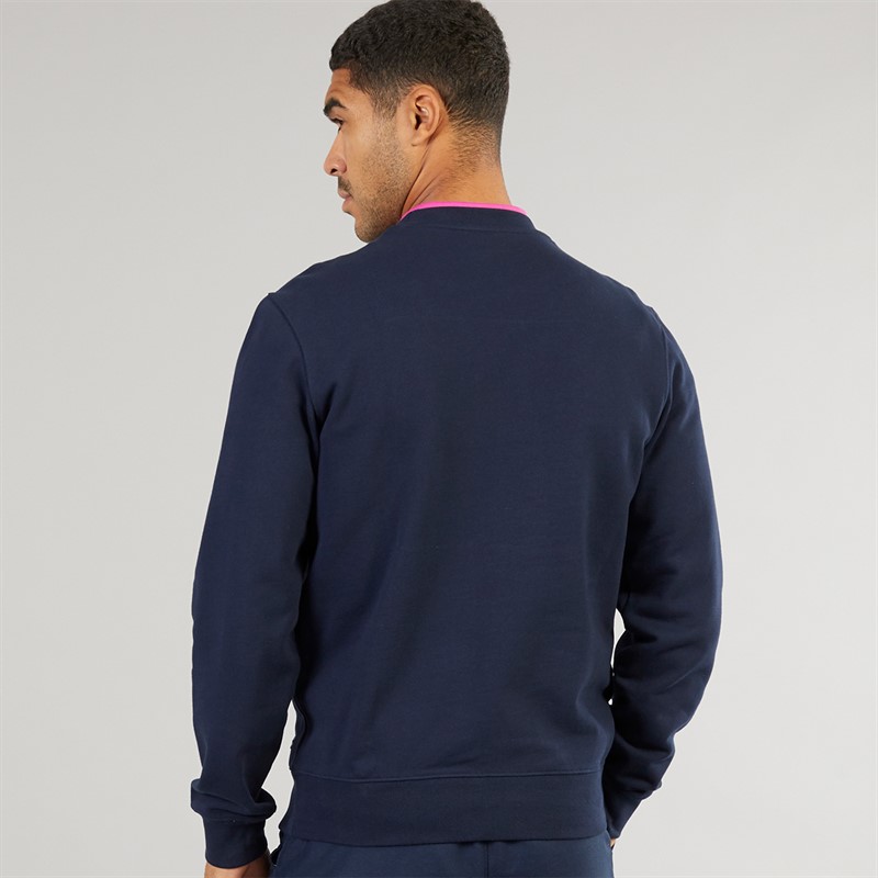 Lacoste Mens Sweatshirt Navy Blue