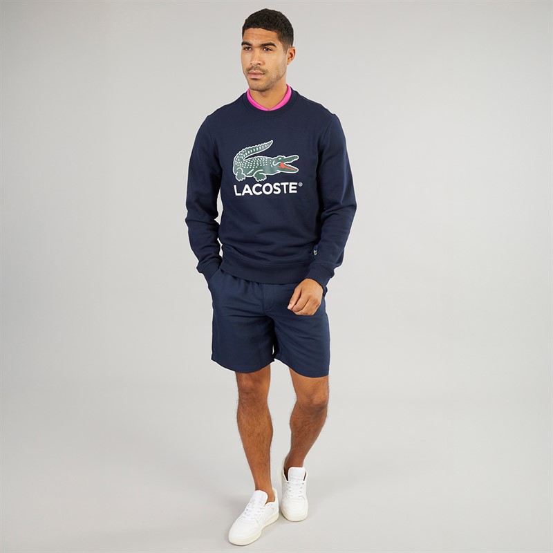 Lacoste Mens Sweatshirt Navy Blue