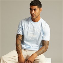 Lacoste Mens Signature Print T-Shirt Rill