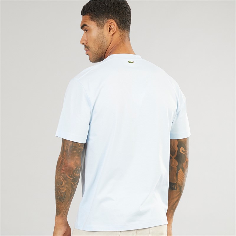 Lacoste Mens Signature Print T-Shirt Rill