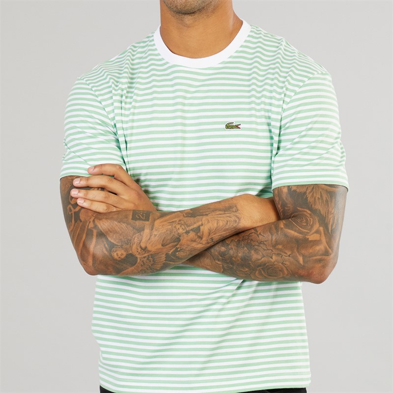 Lacoste Mens T-Shirt White/Liamone