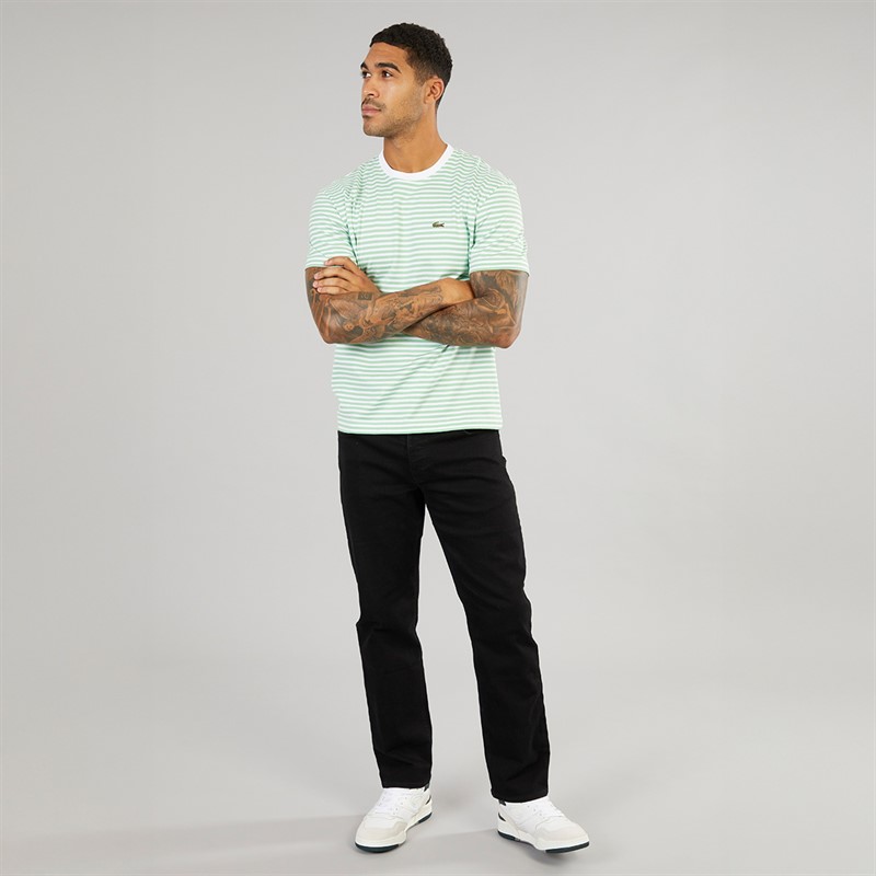 Lacoste Mens T-Shirt White/Liamone