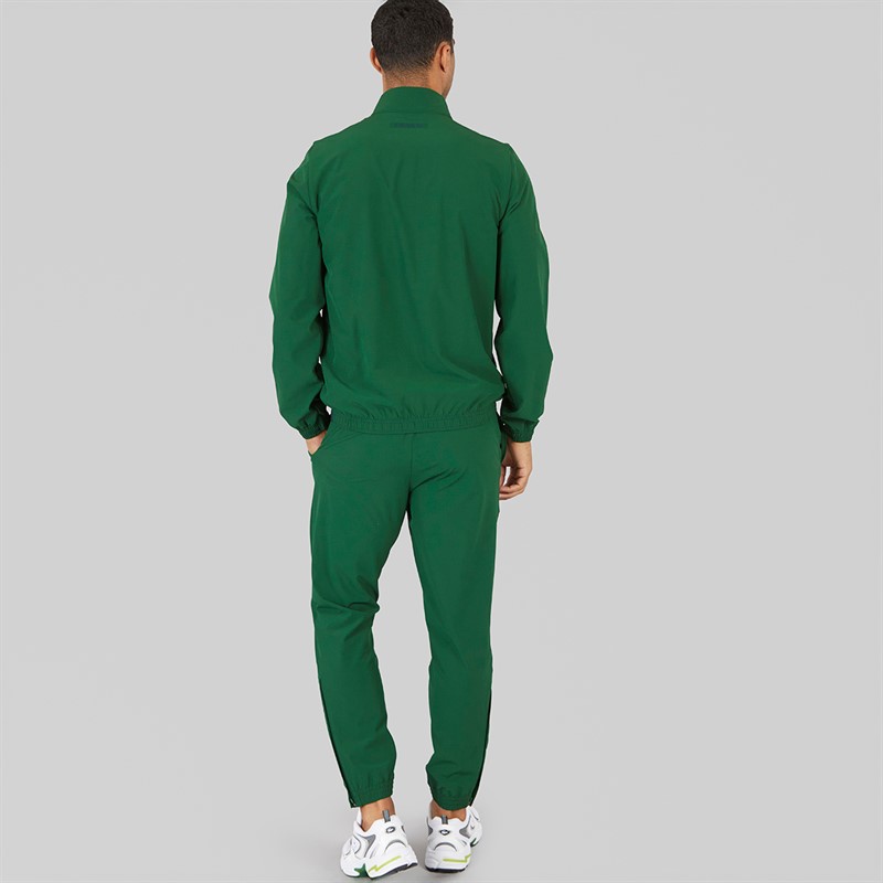 Lacoste Mens Tracksuit Green/Navy Blue