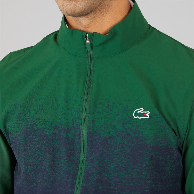 Lacoste Mens Tracksuit Green/Navy Blue