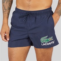 Lacoste Mens Swim Shorts Navy Blue