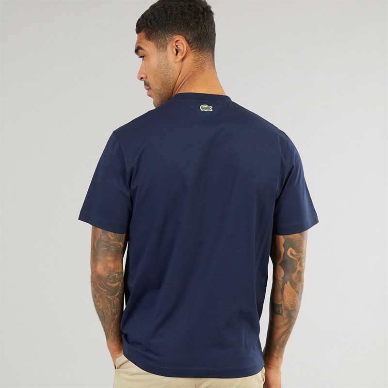 Lacoste Mens T-Shirt Navy Blue