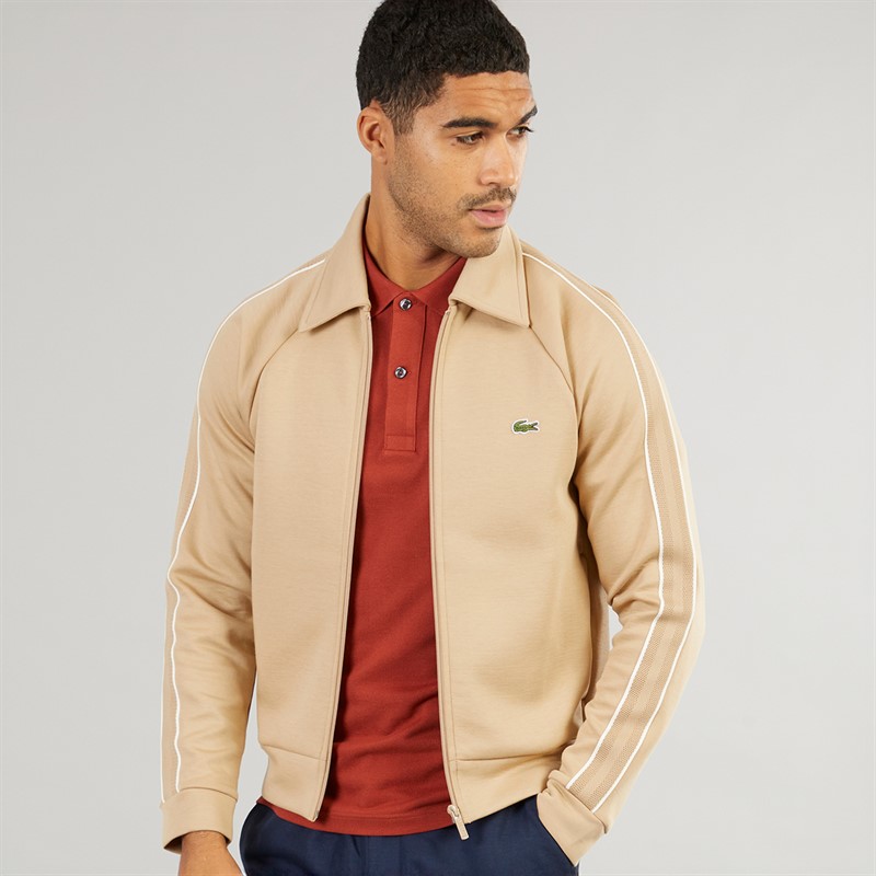 Lacoste Mens Zip Up Sweatshirt Viennese