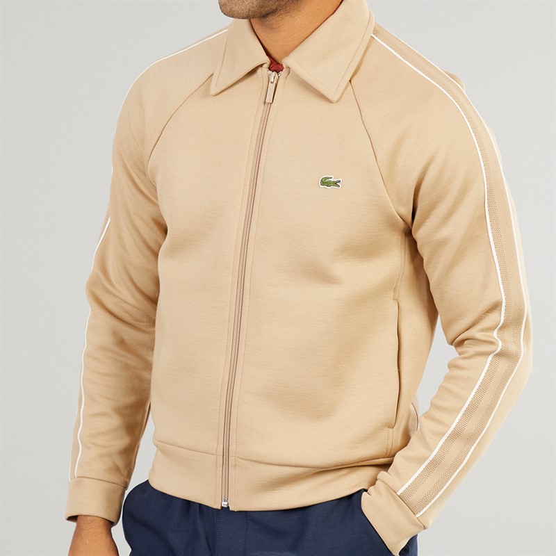 Lacoste Mens Zip Up Sweatshirt Viennese
