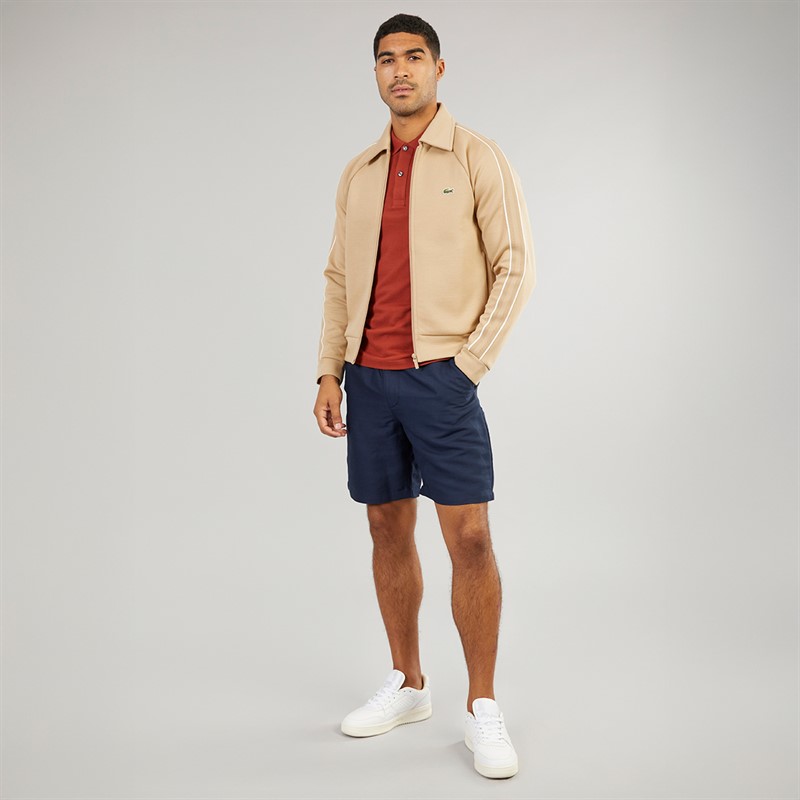 Lacoste Mens Zip Up Sweatshirt Viennese