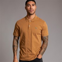 Lacoste Mens Polo Shirt Date Brown