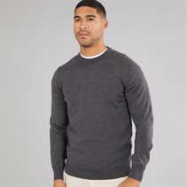 Lacoste Mens Crew Neck Sweatshirt Pitch Chine