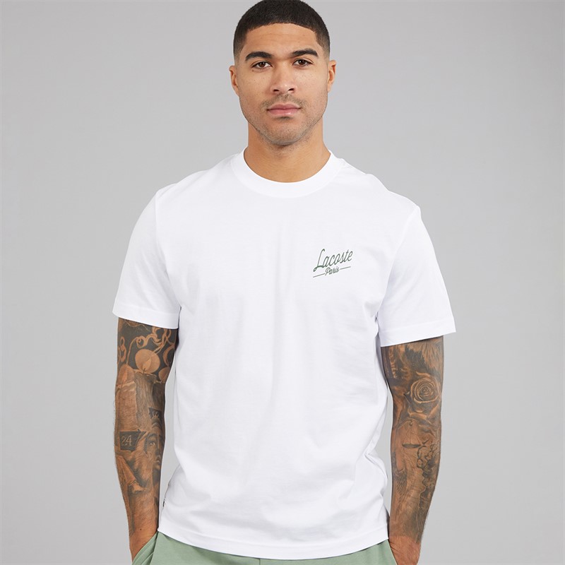 Lacoste Mens T-Shirt White