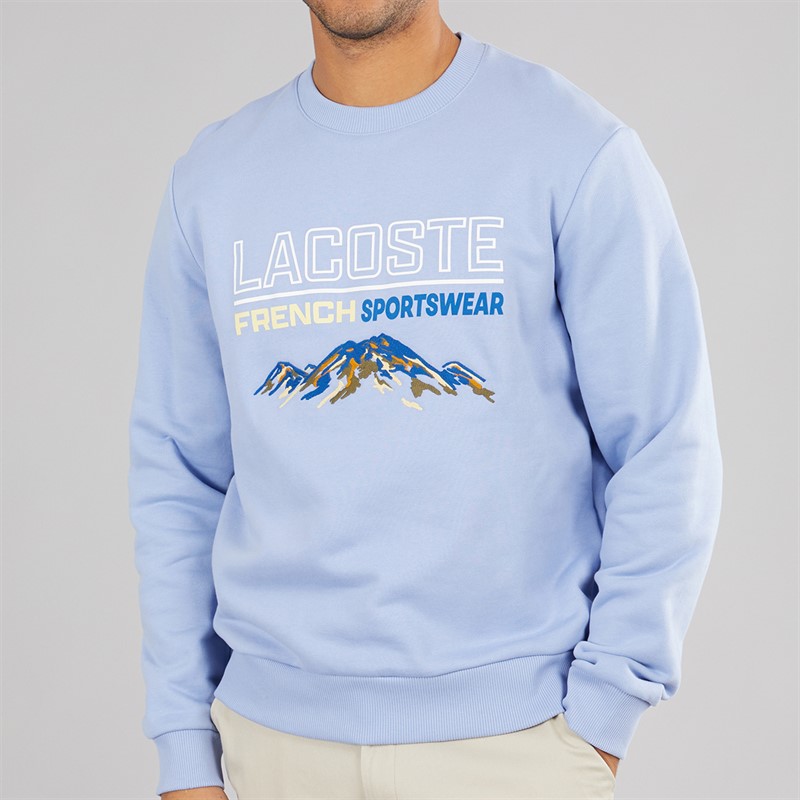 Lacoste Mens Sweatshirt Delphinium