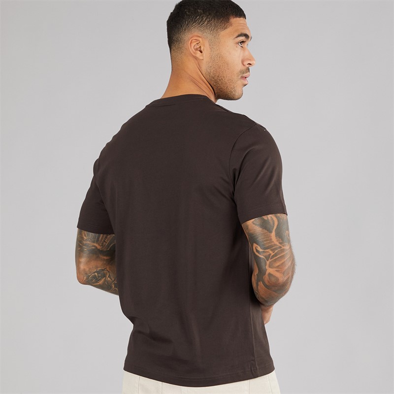 Lacoste Mens Crew Neck T-Shirt Port 0