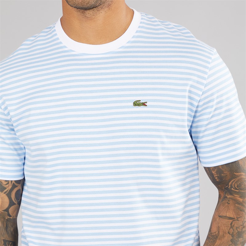 Lacoste Mens T-Shirt White/Overview