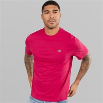 Lacoste Mens Crew Neck T-Shirt Bigarreau Cherry