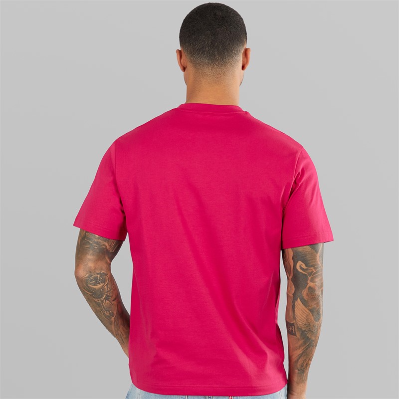 Lacoste Mens Crew Neck T-Shirt Bigarreau Cherry