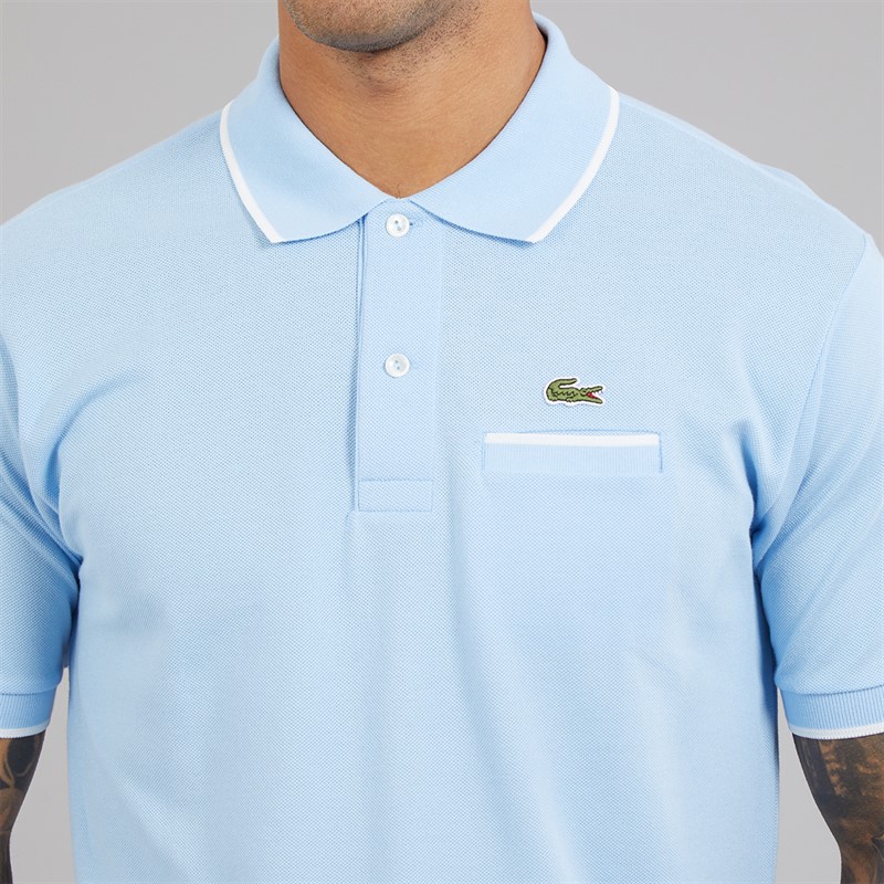 Lacoste Mens Polo Shirt Overview/Flour