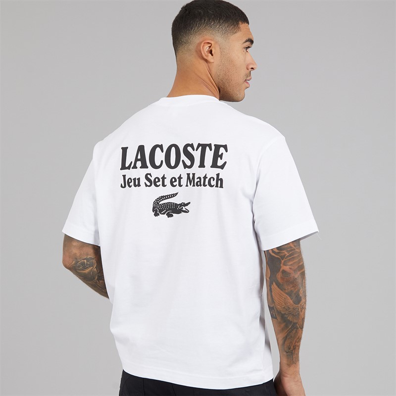 Lacoste Mens T-Shirt White