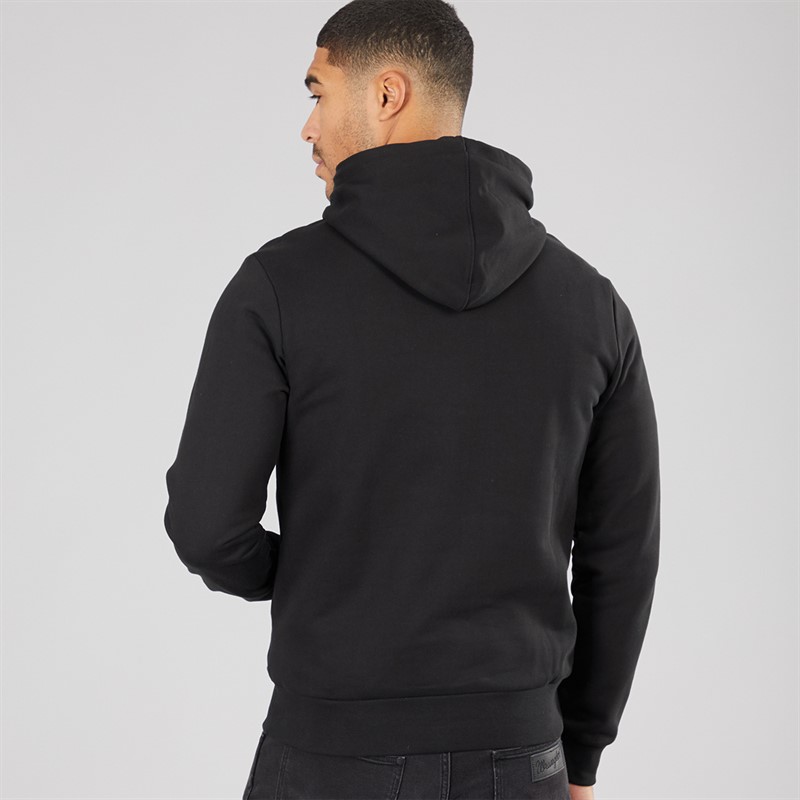 Lacoste Mens Hoodie Black/Lapland Sinople
