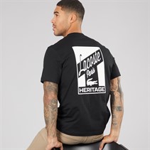 Lacoste Mens T-Shirt Black