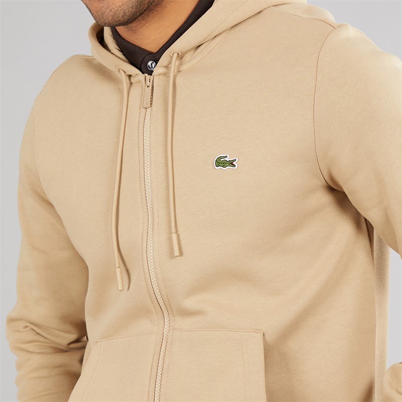 Lacoste Mens Zip Up Hoodie Viennese