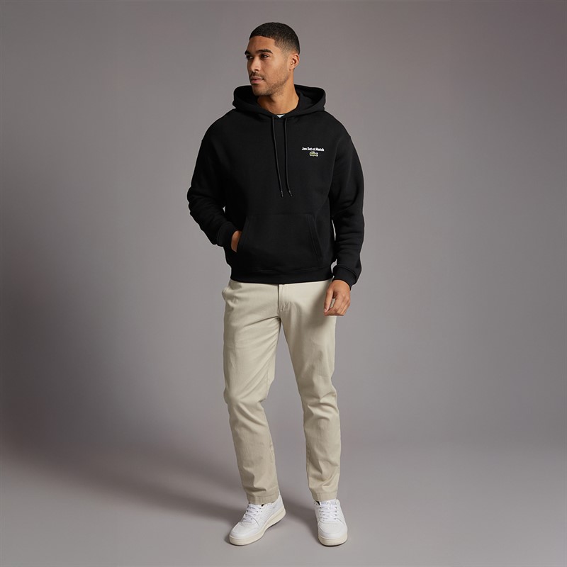 Lacoste Mens Hoodie Black