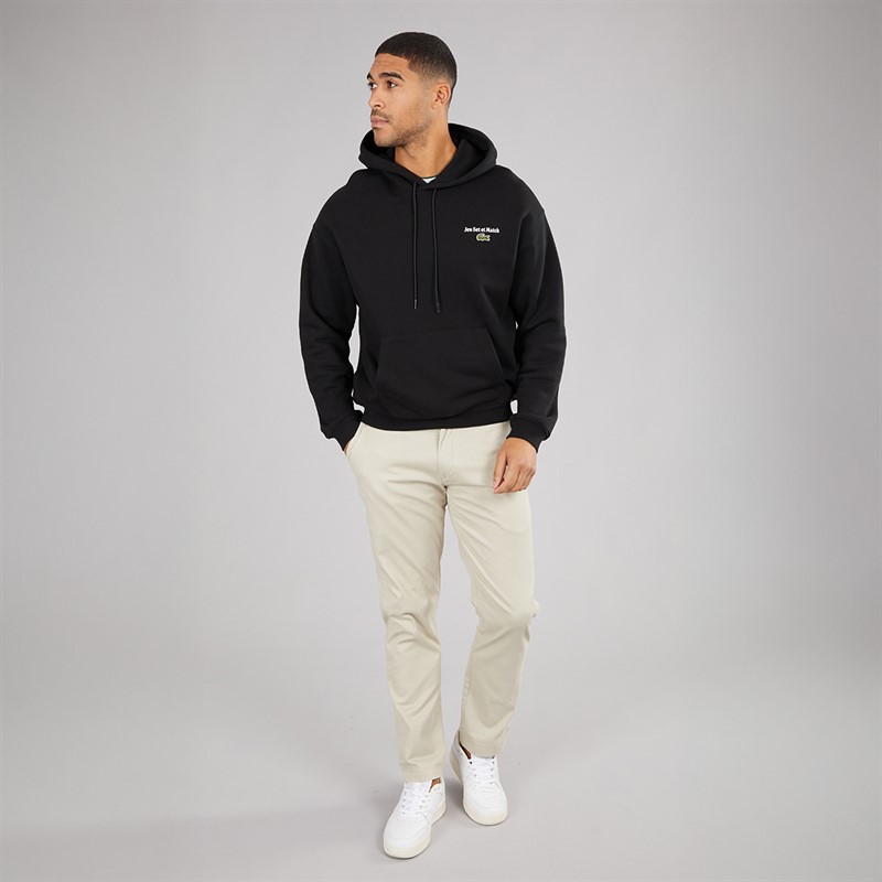 Lacoste Mens Hoodie Black