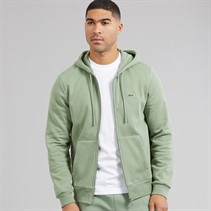 Lacoste Mens Zip Up Hoodie Thyme