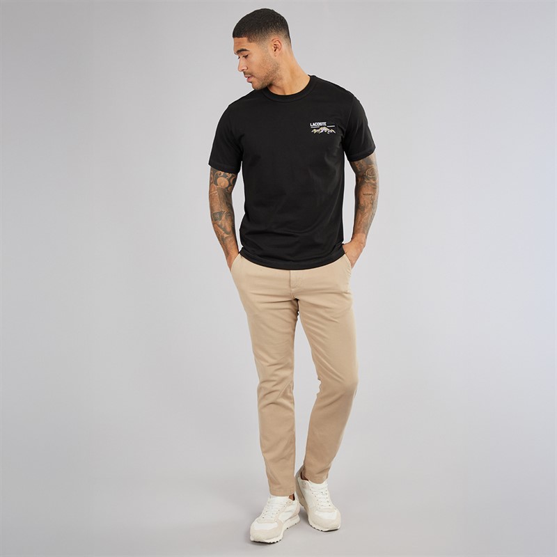 Lacoste Mens T-Shirt Black