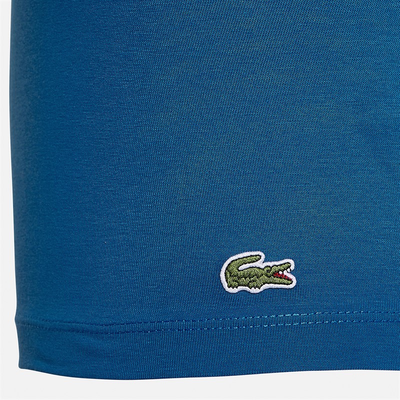Lacoste Mens Three Pack Trunks Navy Blue/Kingdom Overview