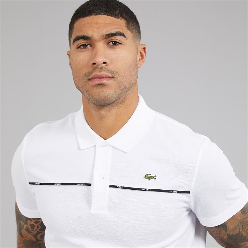 Lacoste Mens Polo Shirt White