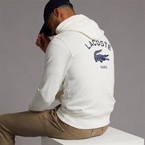 Lacoste Mens Hoodie Flour