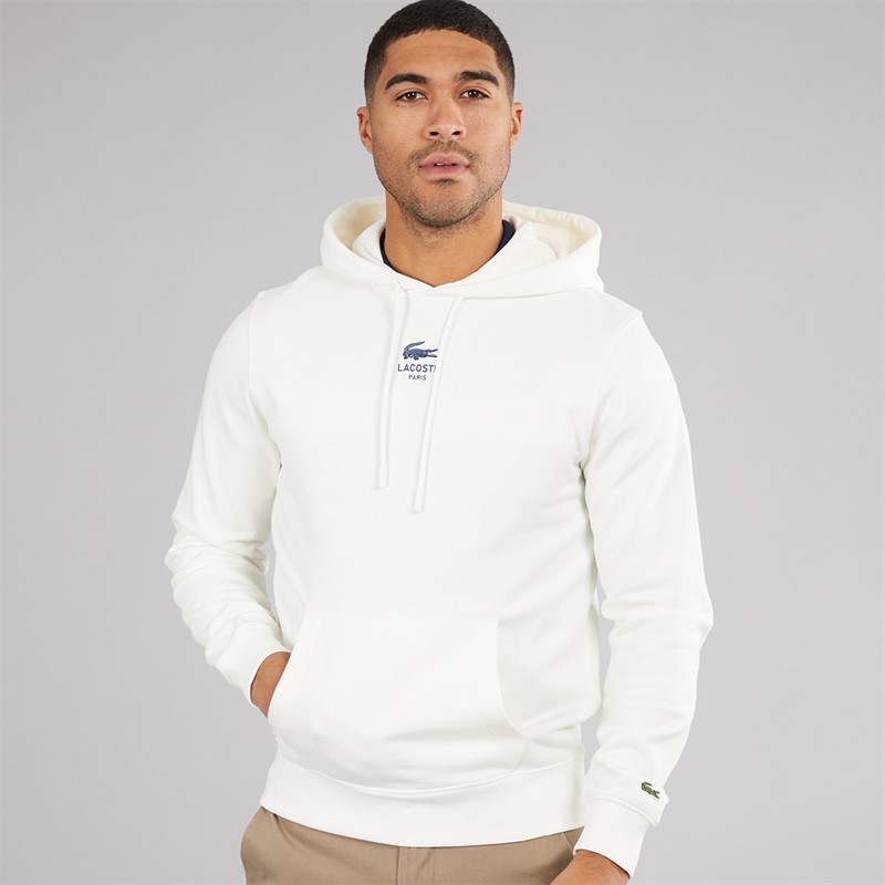 Lacoste Mens Hoodie Flour